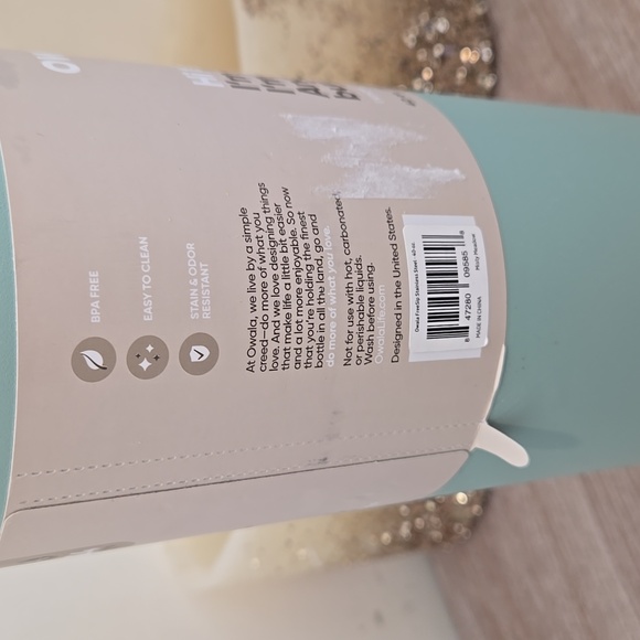 ⭐️ NEW Owala FreeSip Misty Meadow 40 Oz Stainless Steel Water Bottle - Picture 6 of 13